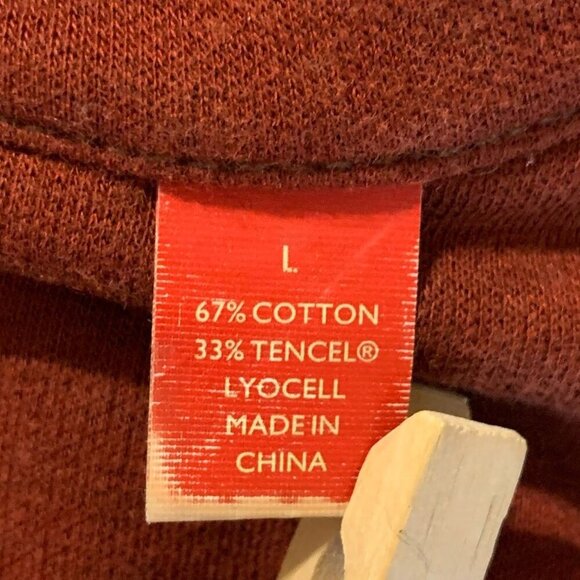 Tommy Bahama‎ Men's Reversible Half Zip Cotton Long Sleeve Sweatshirt Size L - Picture 12 of 15